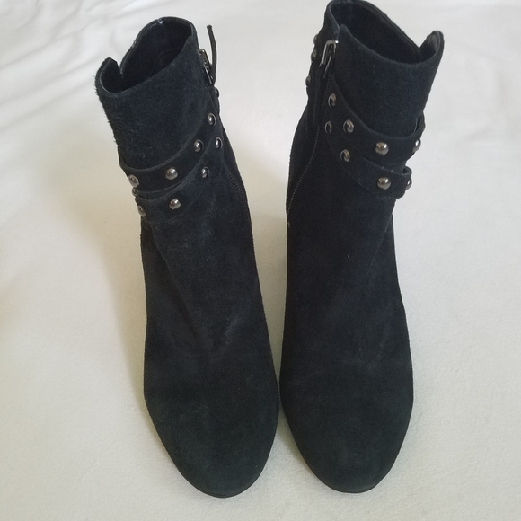 BP Nordstrom ankle boots booties black studs 8.5 - Picture 2 of 10